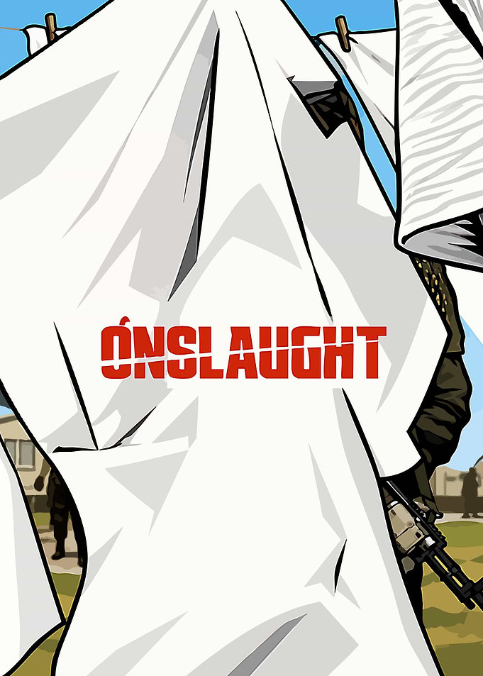 Onslaught Military Themed Graphic Art