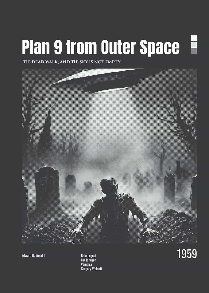 Plan 9 from Outer Space Poster