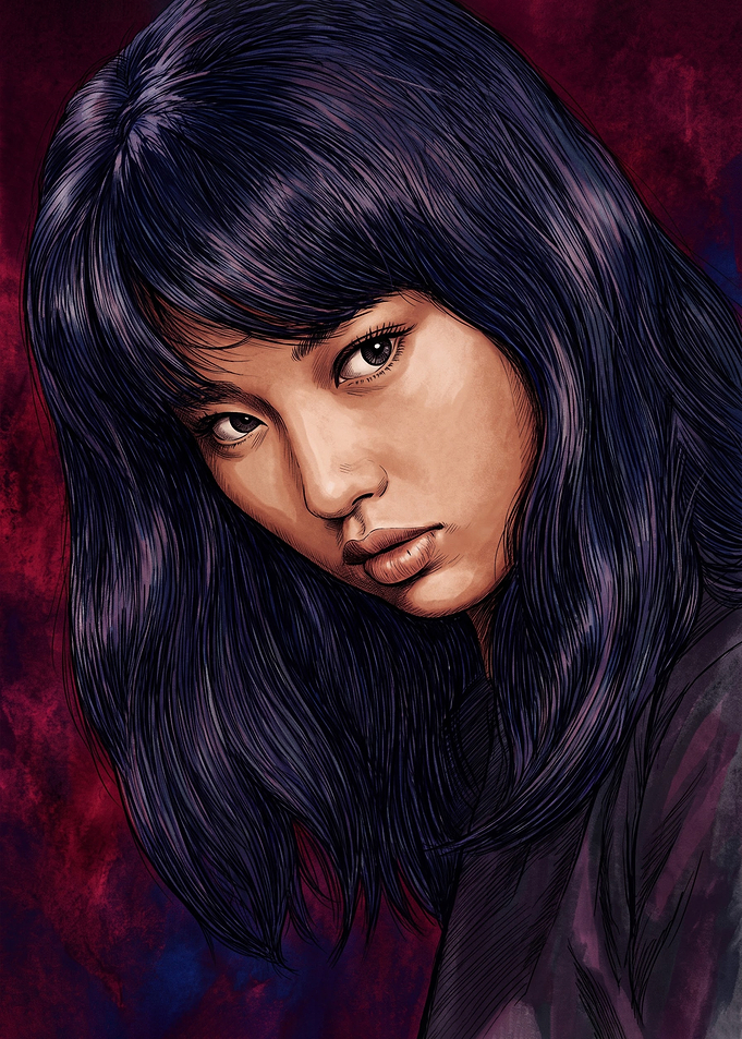 Portrait of a Young Asian Woman