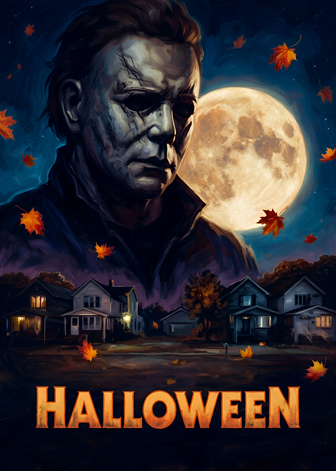 Michael Myers Halloween Movie Poster