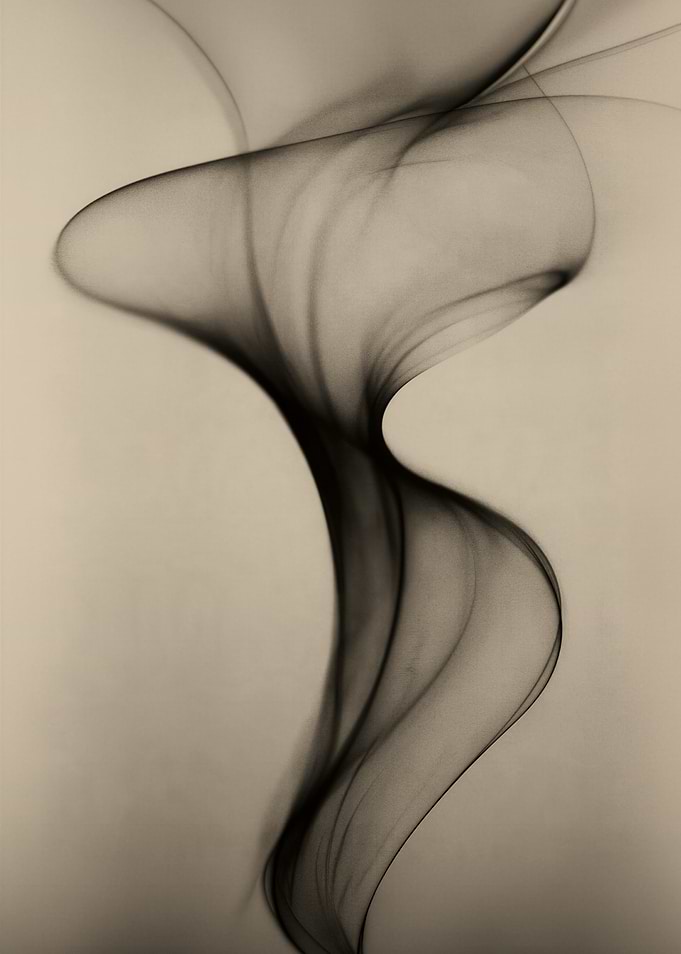 Abstract Flowing Smoke Curves