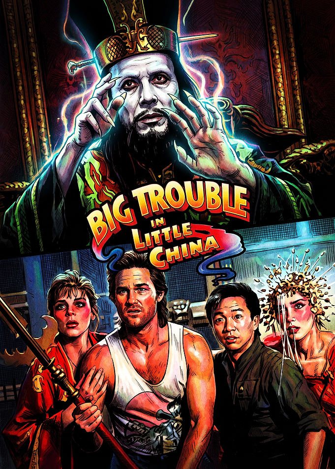 Big Trouble in Little China Poster