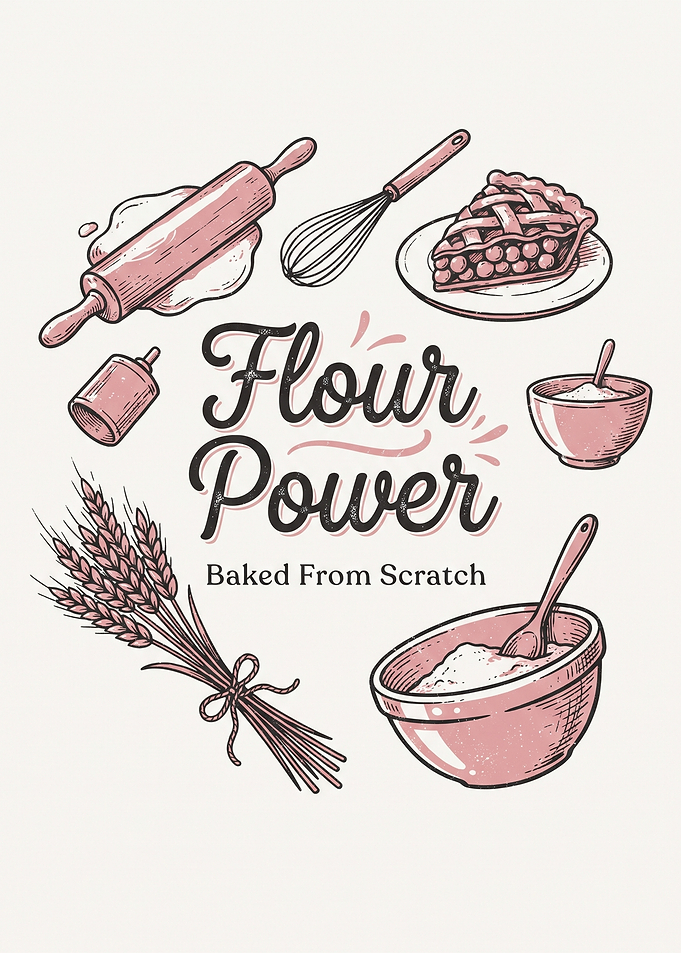 Flour Power Baking Illustration