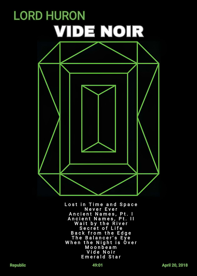 Lord Huron Vide Noir Album Poster