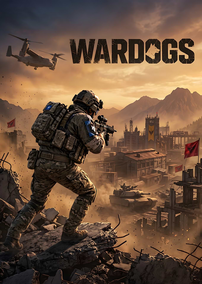 Wardogs Military Combat Action Poster