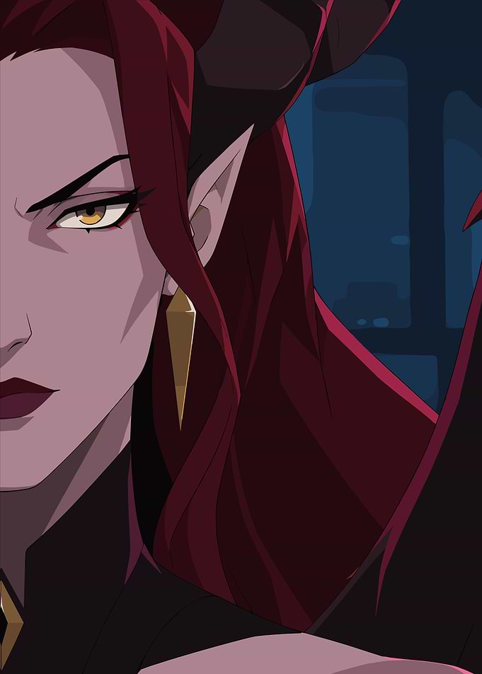 Portrait of a Demon Queen