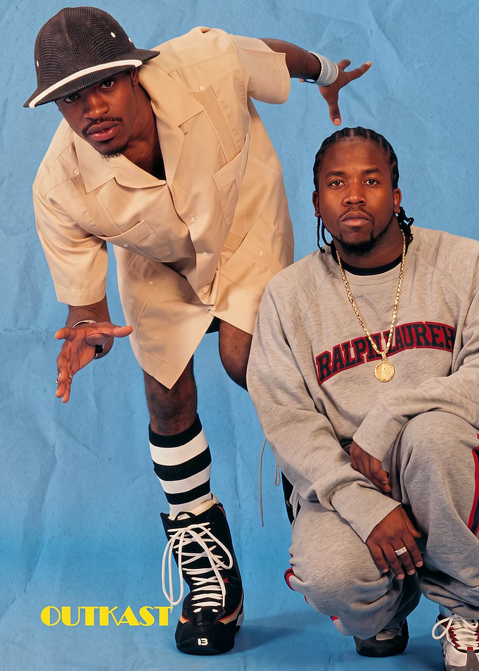 Outkast Hip Hop Duo Portrait Poster