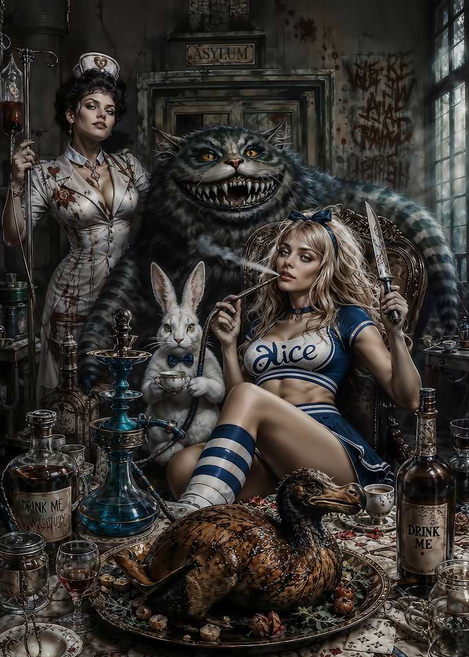 Dark Twisted Wonderland Scene