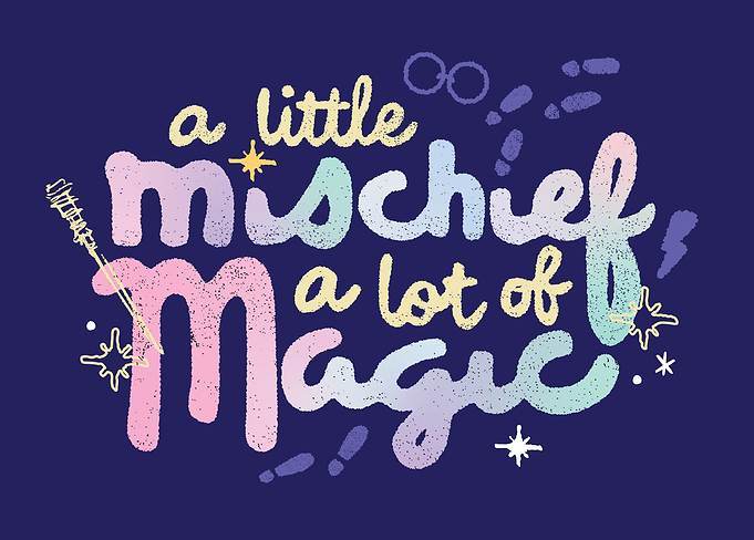 Mischief and Magic Whimsical Typography