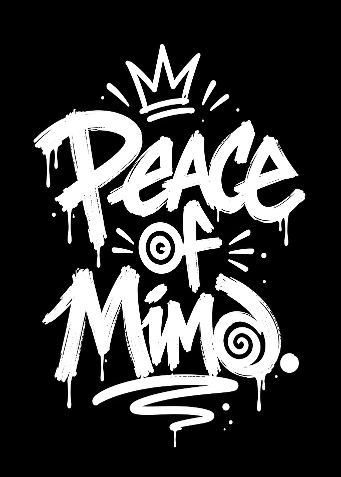 Peace Of Mind Lettering