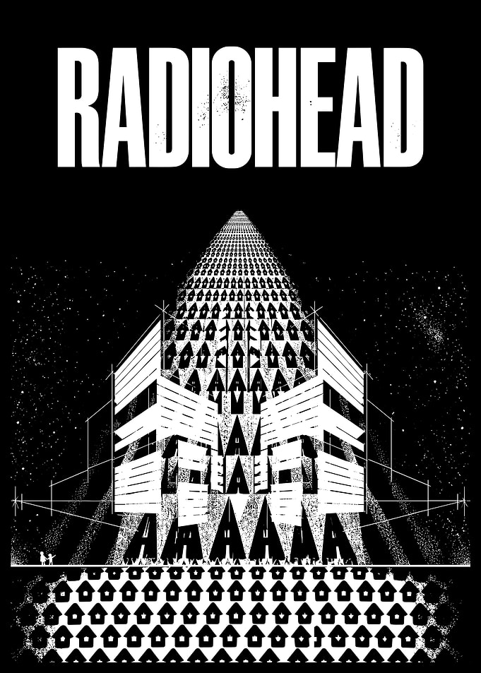Radiohead Pyramid Poster
