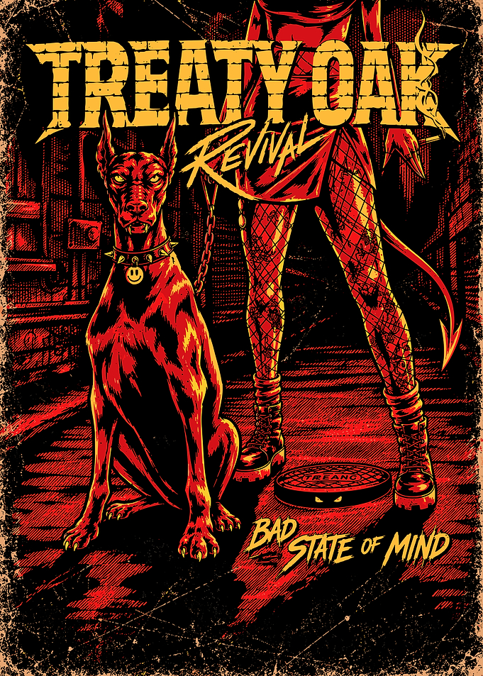 Treaty Oak Revival Bad State Poster