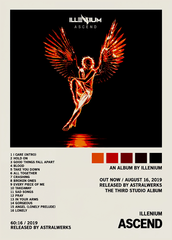 Illenium Ascend Album Poster