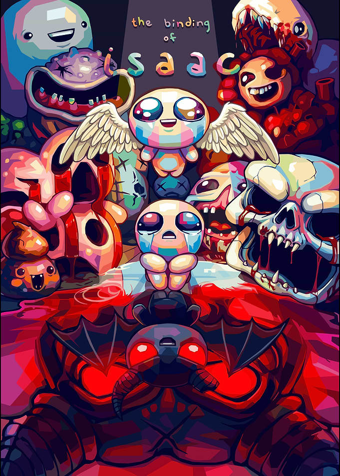 The Binding of Isaac Game Poster