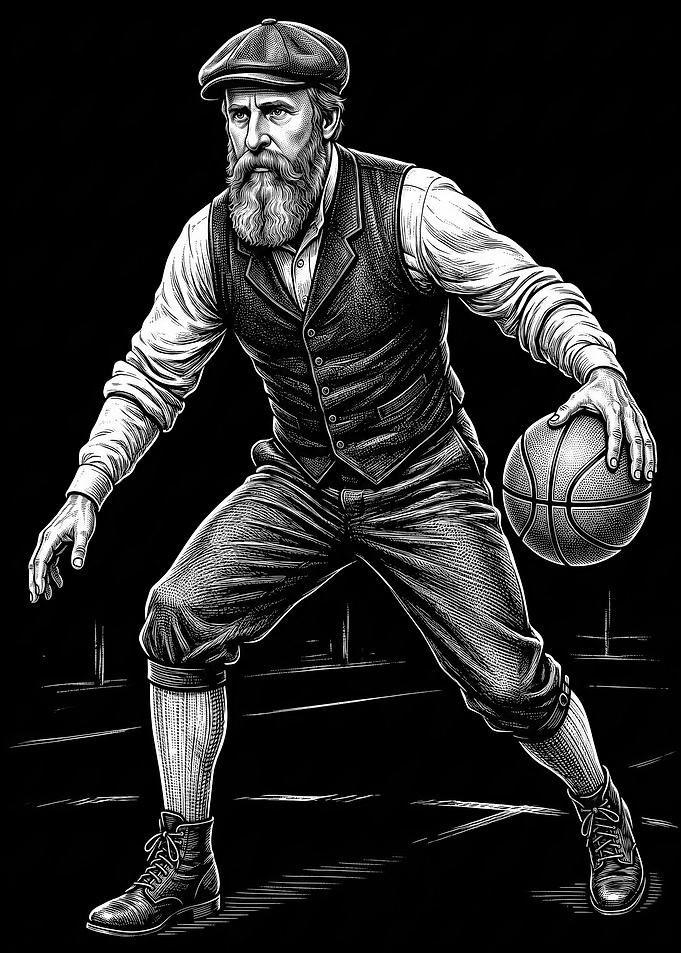 Rutherford B. Hayes Basketball Player