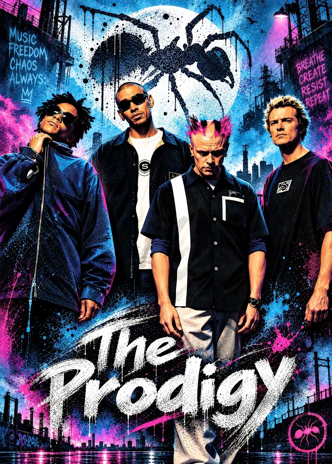 The Prodigy Band Poster