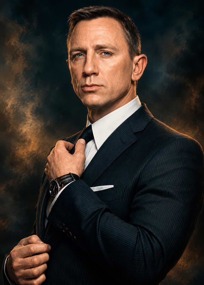 Daniel Craig as James Bond