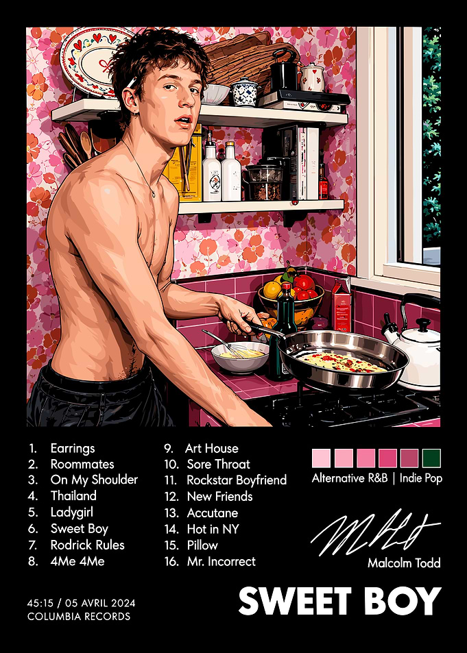 Malcolm Todd Sweet Boy Album Cover
