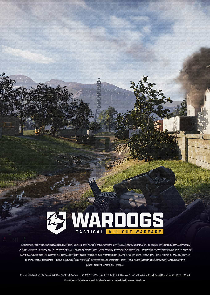 Wardogs Tactical All Out Warfare Poster