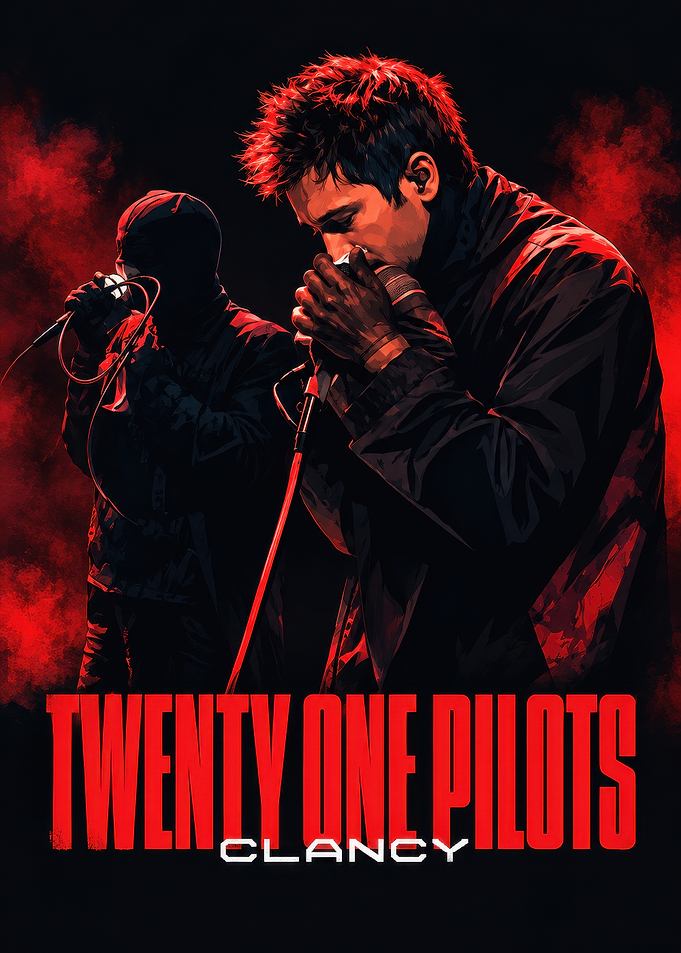 Twenty One Pilots Clancy Album Poster