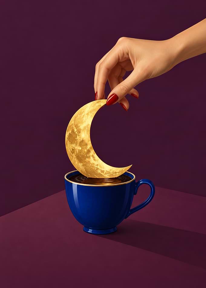 Dipping the Moon in Coffee