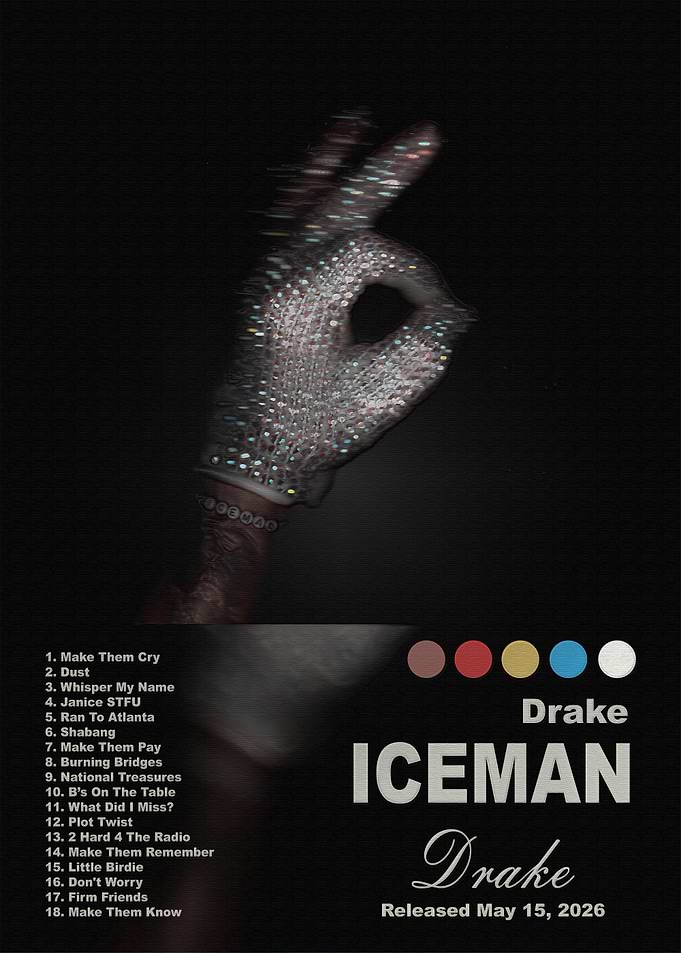 Drake Iceman Album Cover Art