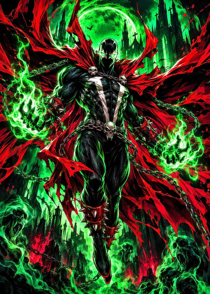Spawn with Green Necroplasm Energy
