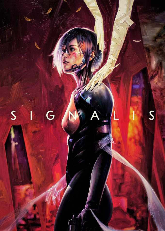 Signalis Elster Character Poster Game Art