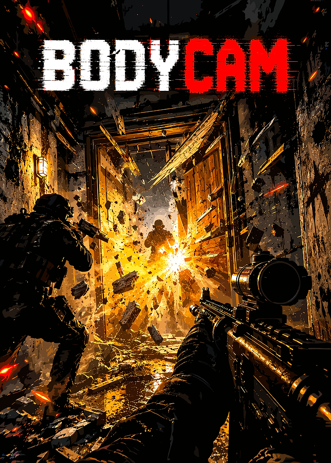 Bodycam Tactical Shooter Game Poster
