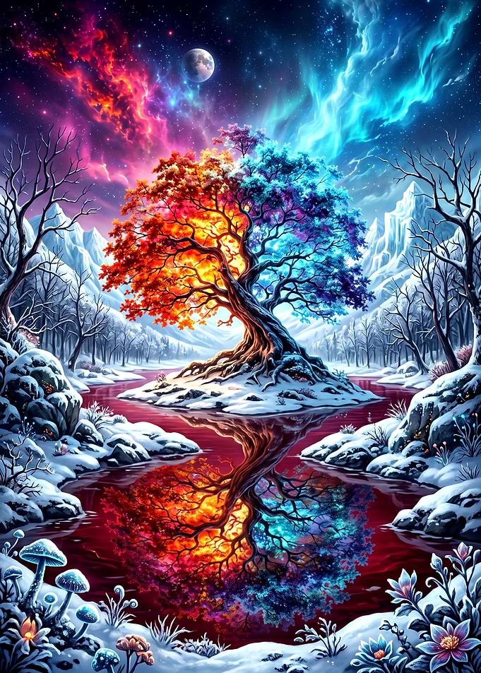 Duality Tree of Fire and Ice