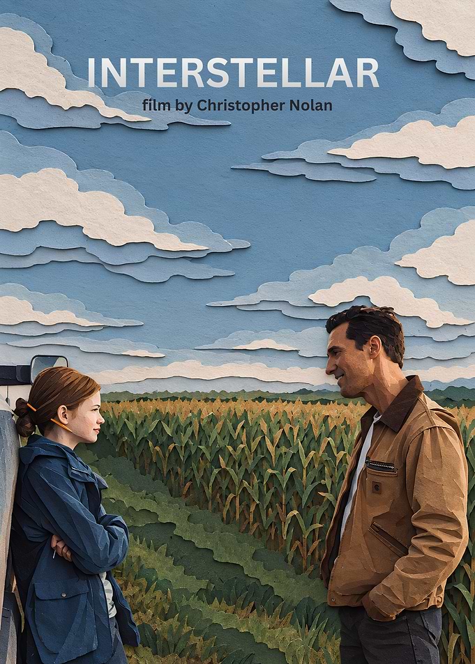 Interstellar Movie Poster Art