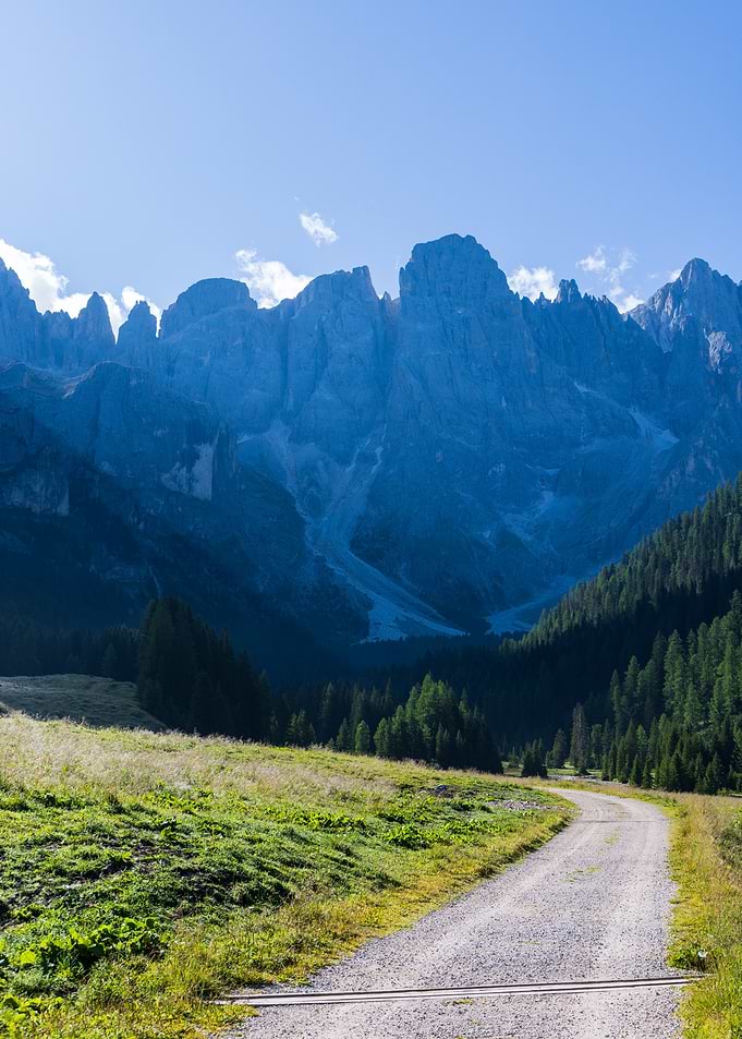 Mountain Path in the Dolomites