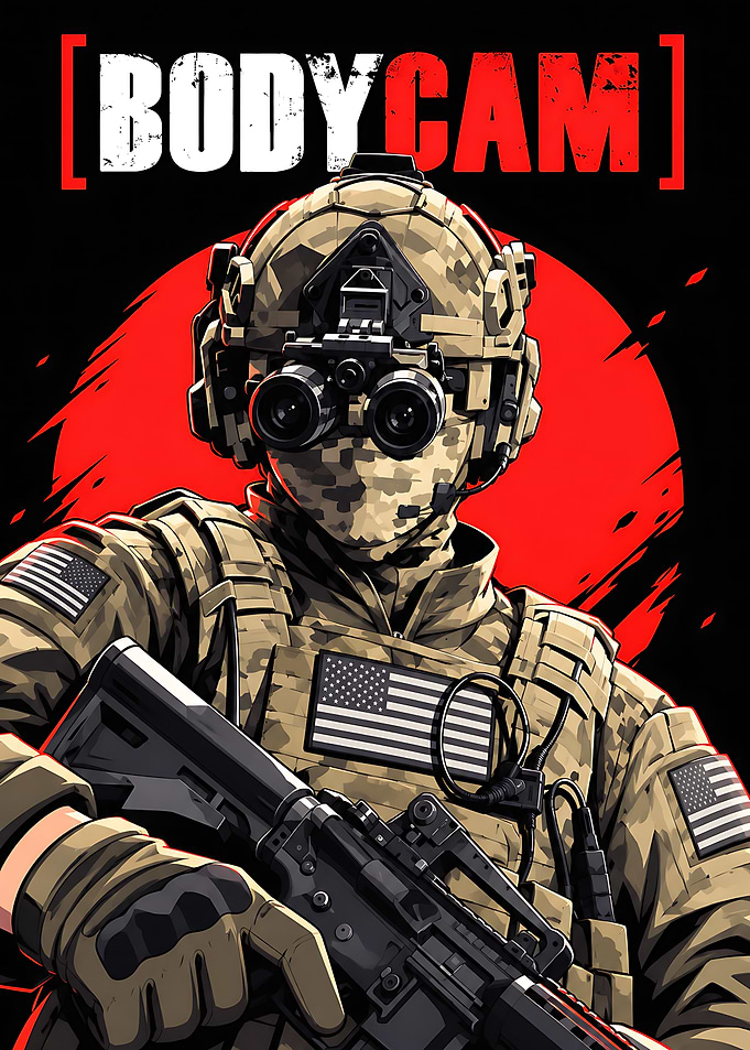 Bodycam Tactical Soldier Poster