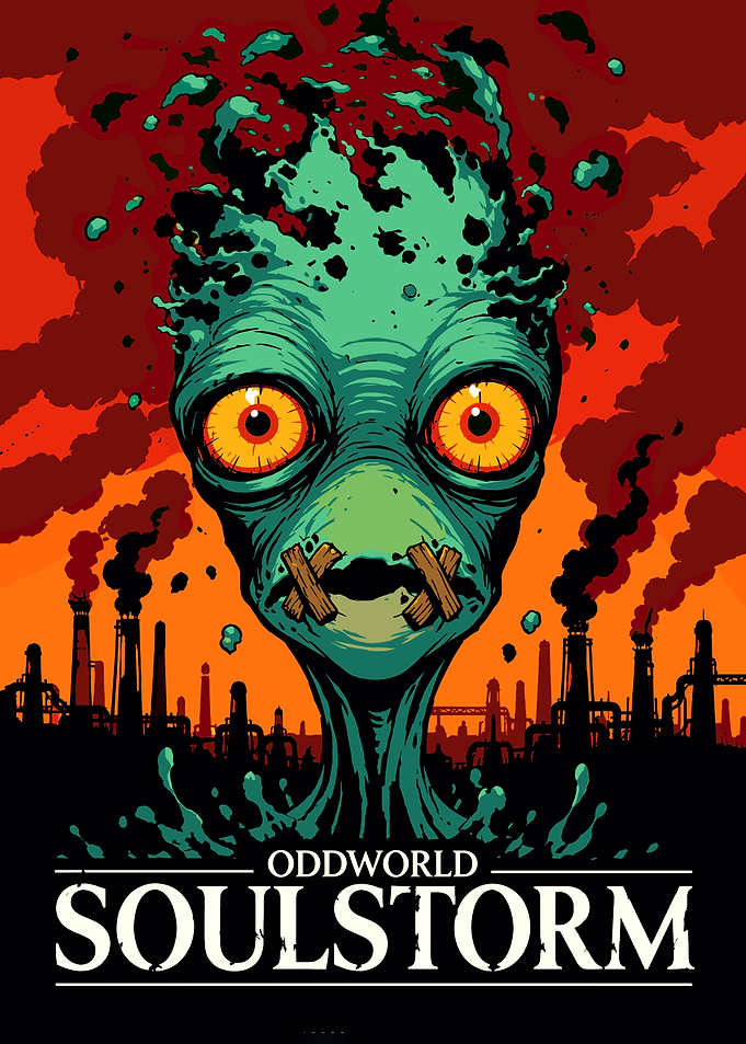 Oddworld Soulstorm Abe Poster