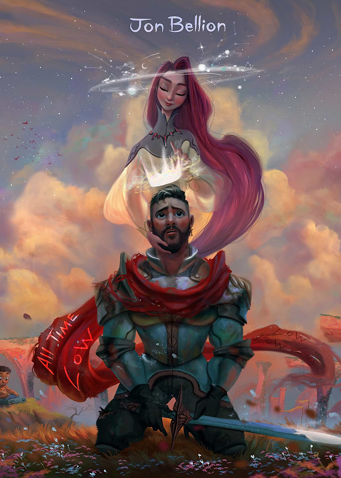 Jon Bellion All Time Low Artwork
