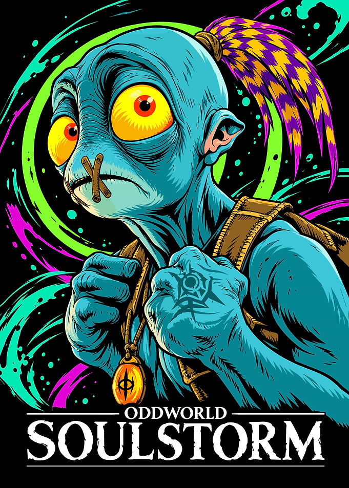 Oddworld Soulstorm Abe Character Art