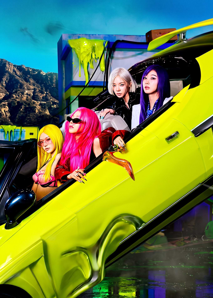 aespa Kpop Group Poster