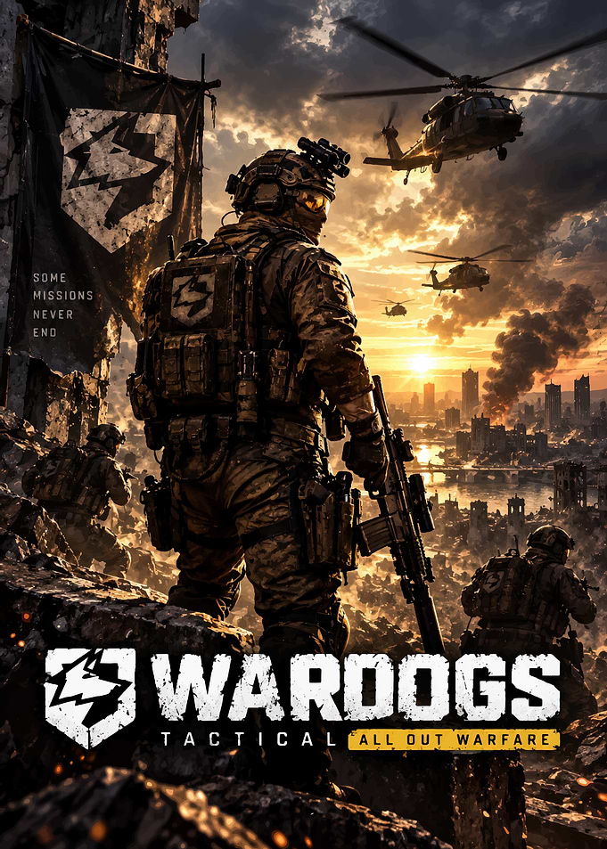 Wardogs Tactical All Out Warfare Poster