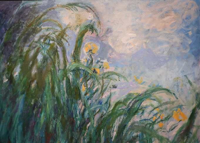 Yellow Irises by Claude Monet