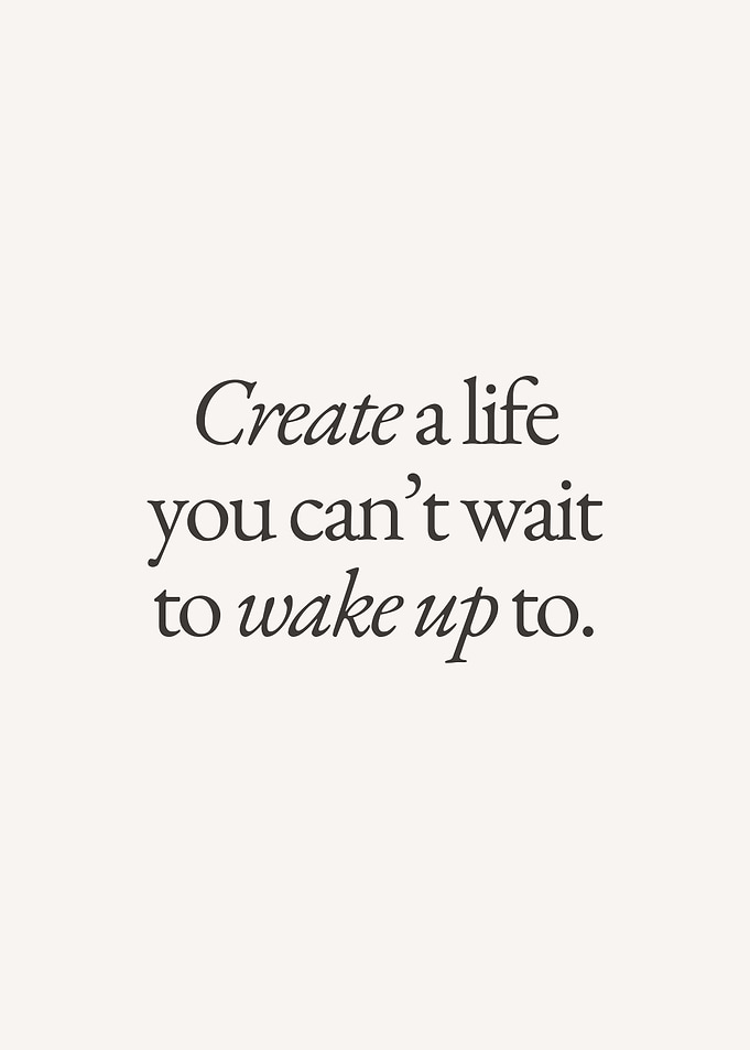 Inspirational Quote Wall Art