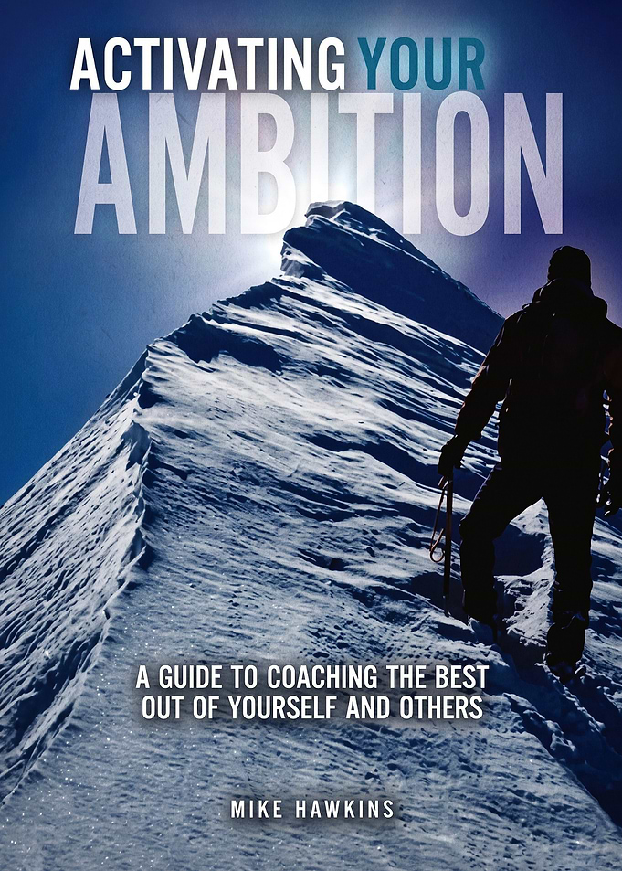 Ambition Mountain Peak Poster Art