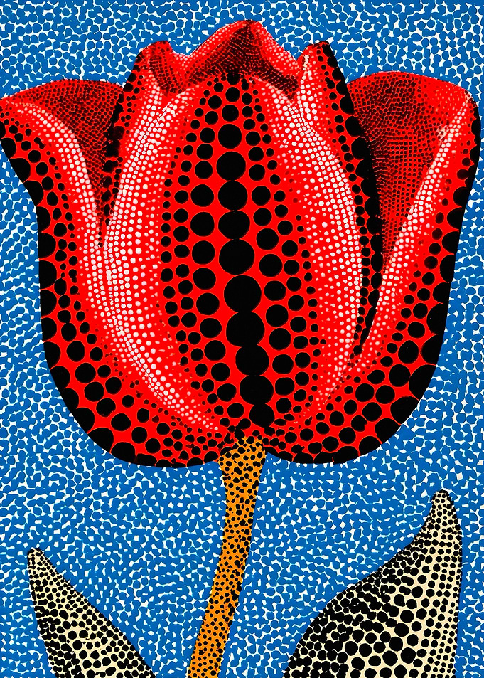 Yayoi Kusama Polka Dot Tulip