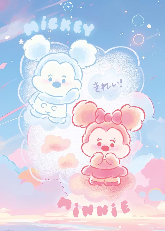 Mickey & Minnie - Beautiful!