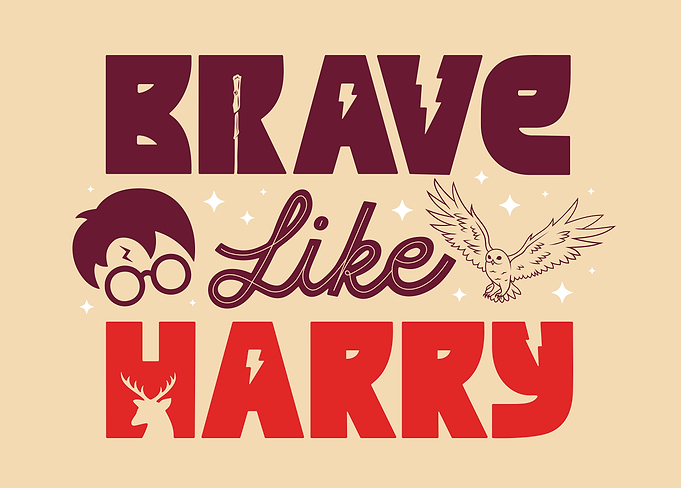 Brave Like Harry' Emblem