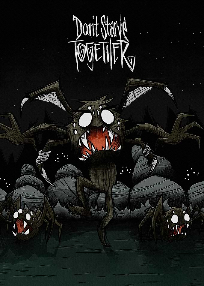 Don't Starve Together Spider Attack