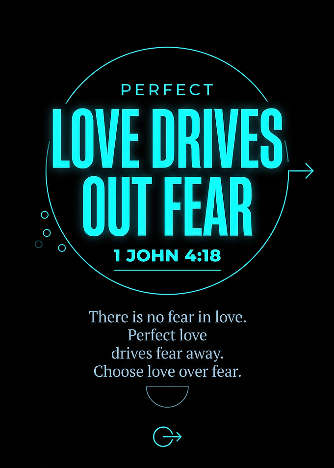 Perfect Love Drives Out Fear Quote