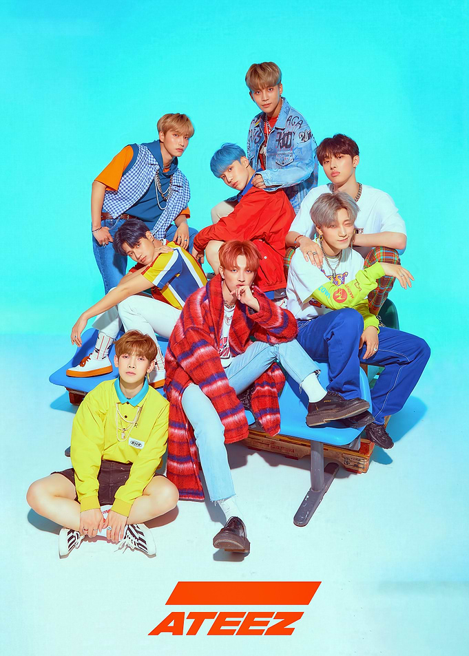ATEEZ K-pop Group Promotional Photo