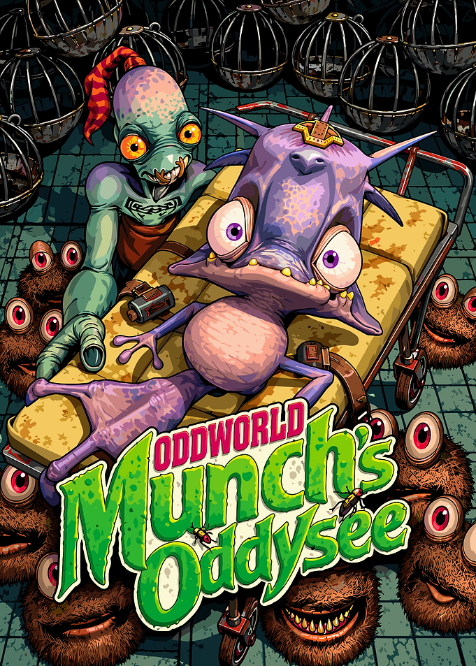 Oddworld Munch's Oddysee Game Poster
