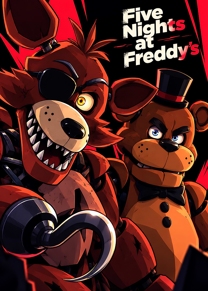 Five Nights at Freddy's Foxy and Freddy