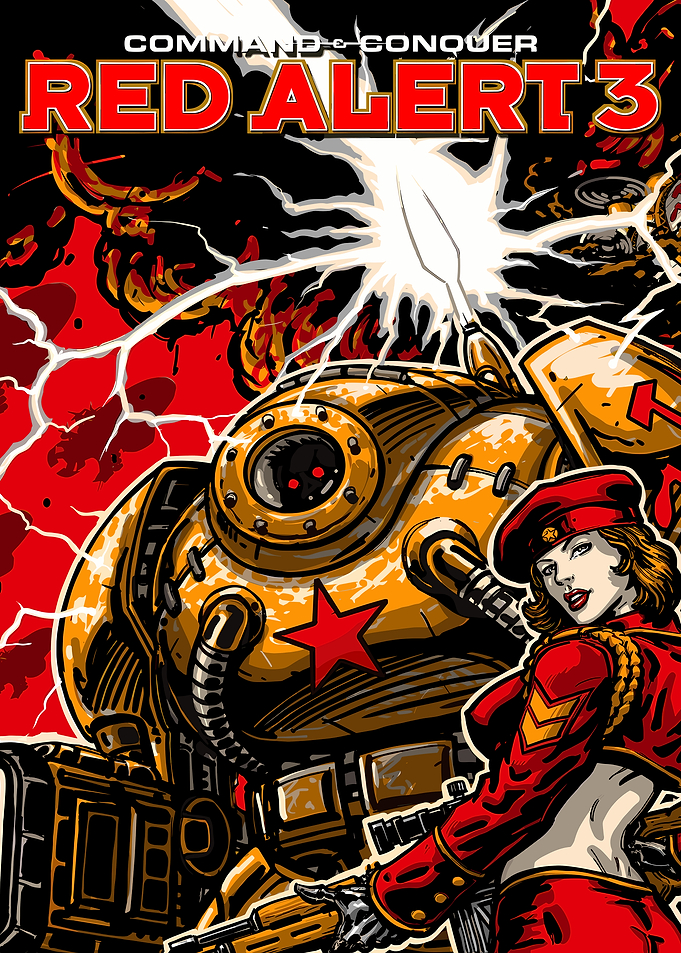 Command & Conquer Red Alert 3 Poster